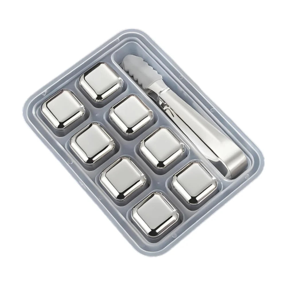 Stainless Steel Stones Ice Cubes