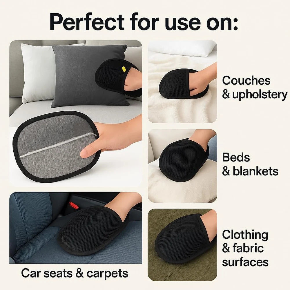 Dog and cat Pet Hair Remover Gloves