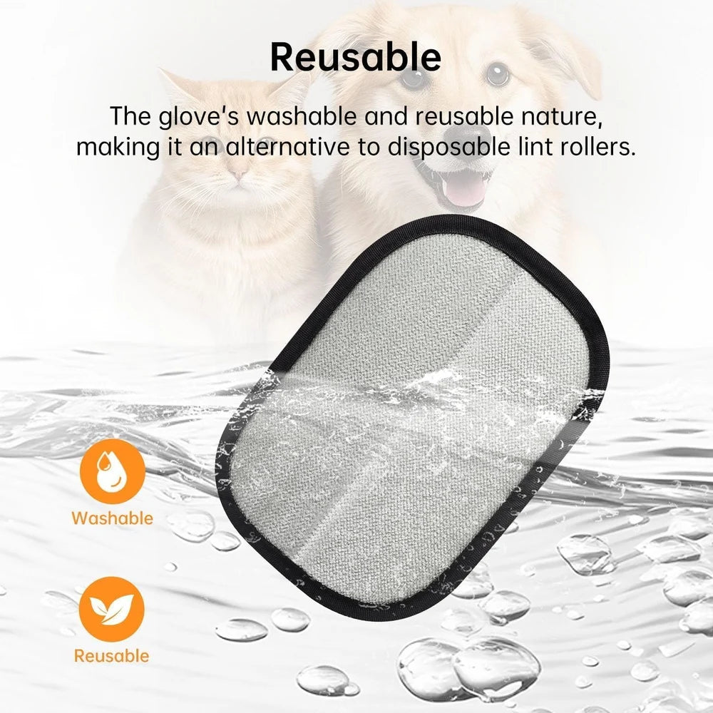 Dog and cat Pet Hair Remover Gloves