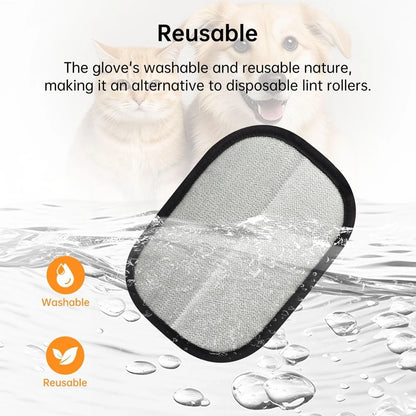 Dog and cat Pet Hair Remover Gloves